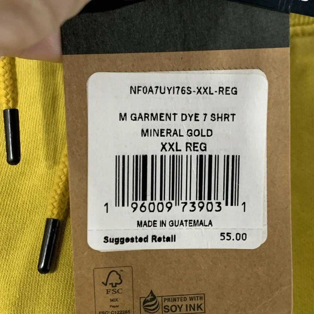 The North Face TNF Men's Mineral Gold‎ Garment Dye 7